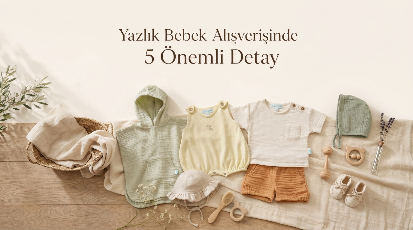 Yazlık Bebek Kıyafeti Seçerken Nelere Dikkat Edilmeli?
