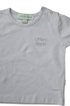 İkili Bebek Kirpi Tişört Takımı Lacivert - Pamuklu 0-24 Ay | Little's World