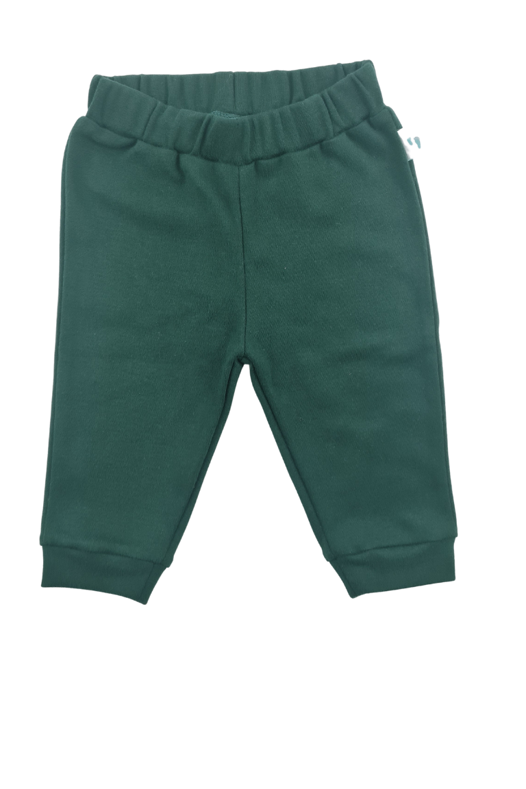 Yeni yıl koleksiyonu çam yeşili bebek takımı - alt görünüm