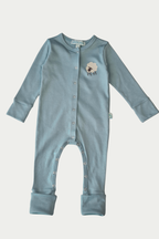 Patikli ve Eldivenli Tulum| Little's World Minik Kuzu Göl Mavisi