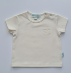 İkili Bebek Body Tişört Takımı Ekru - Pamuklu 0-24 Ay | Little's World