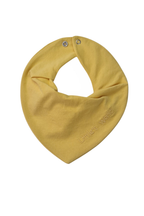 3'lü  Premium Su Geçirmez Bandana Önlük Set | Cilt Dostu Penye & YKK Çıtçıt Little's World Nakışlı Mimoza,Light Yellow ,Pink