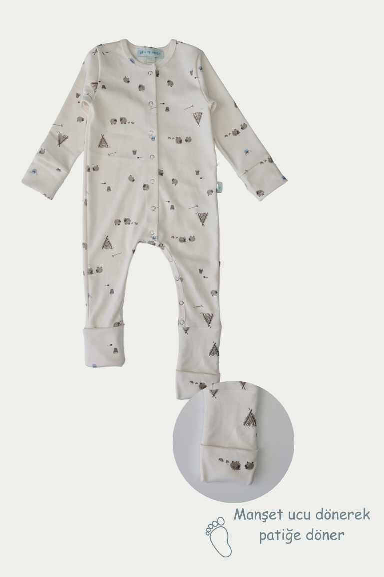 Patikli ve Eldivenli Tulum| Little's World Minik Kuzu