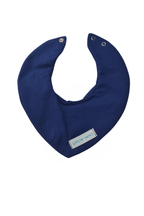 3'lü  Premium Su Geçirmez Bandana Önlük Set | Cilt Dostu Penye & YKK Çıtçıt Little's World Nakışlı Lacivert,Yeşil,Ekru