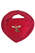 Premium Su Geçirmez Bandana Önlük | Cilt Dostu Penye & YKK Çıtçıt - Kırmızı