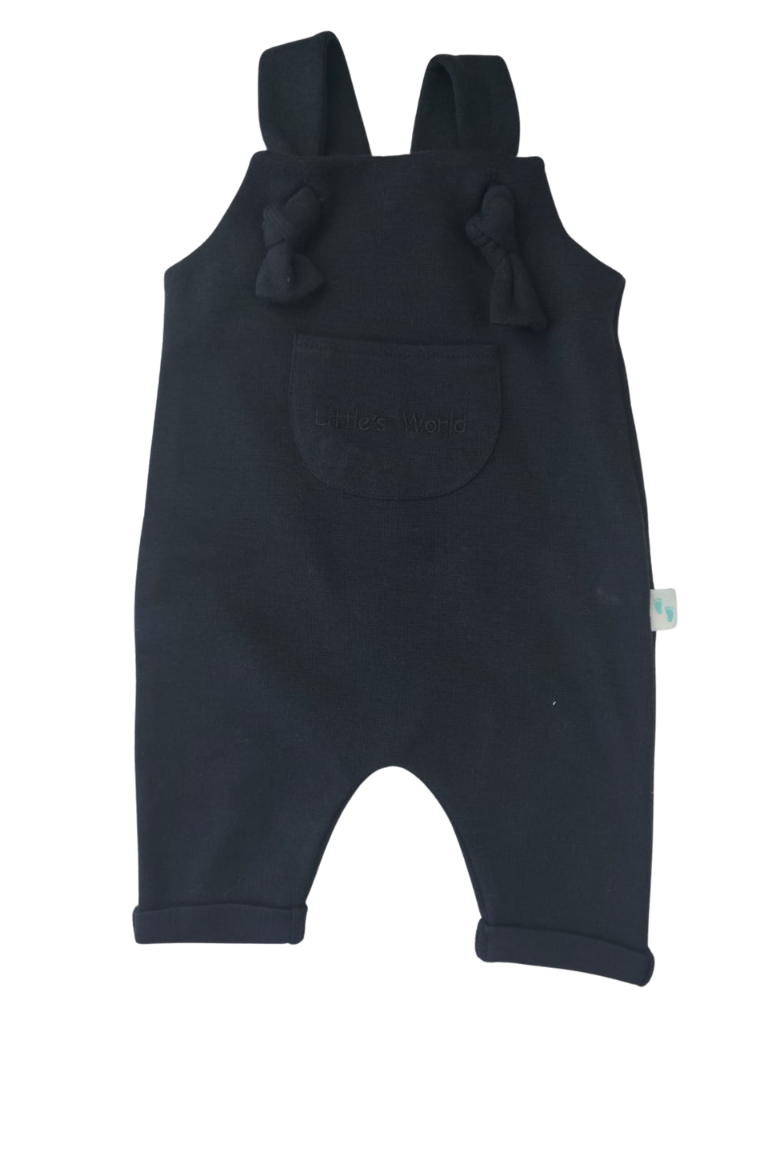 İlikli Bebek Salopet Siyah -  | Little's World
