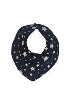 Premium Su Geçirmez Bandana Önlük | Cilt Dostu Penye & YKK Çıtçıt (siyah yıldız)