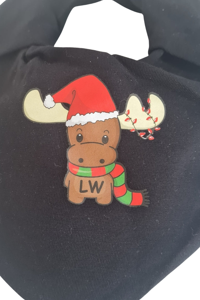 Premium Su Geçirmez Bandana Önlük | Cilt Dostu Penye & YKK Çıtçıt - Kırmızı