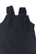İlikli Bebek Salopet Siyah -  | Little's World