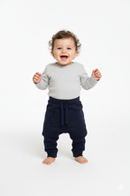 Young koleksiyon lacivert bebek şalvar - kullanım görünümü