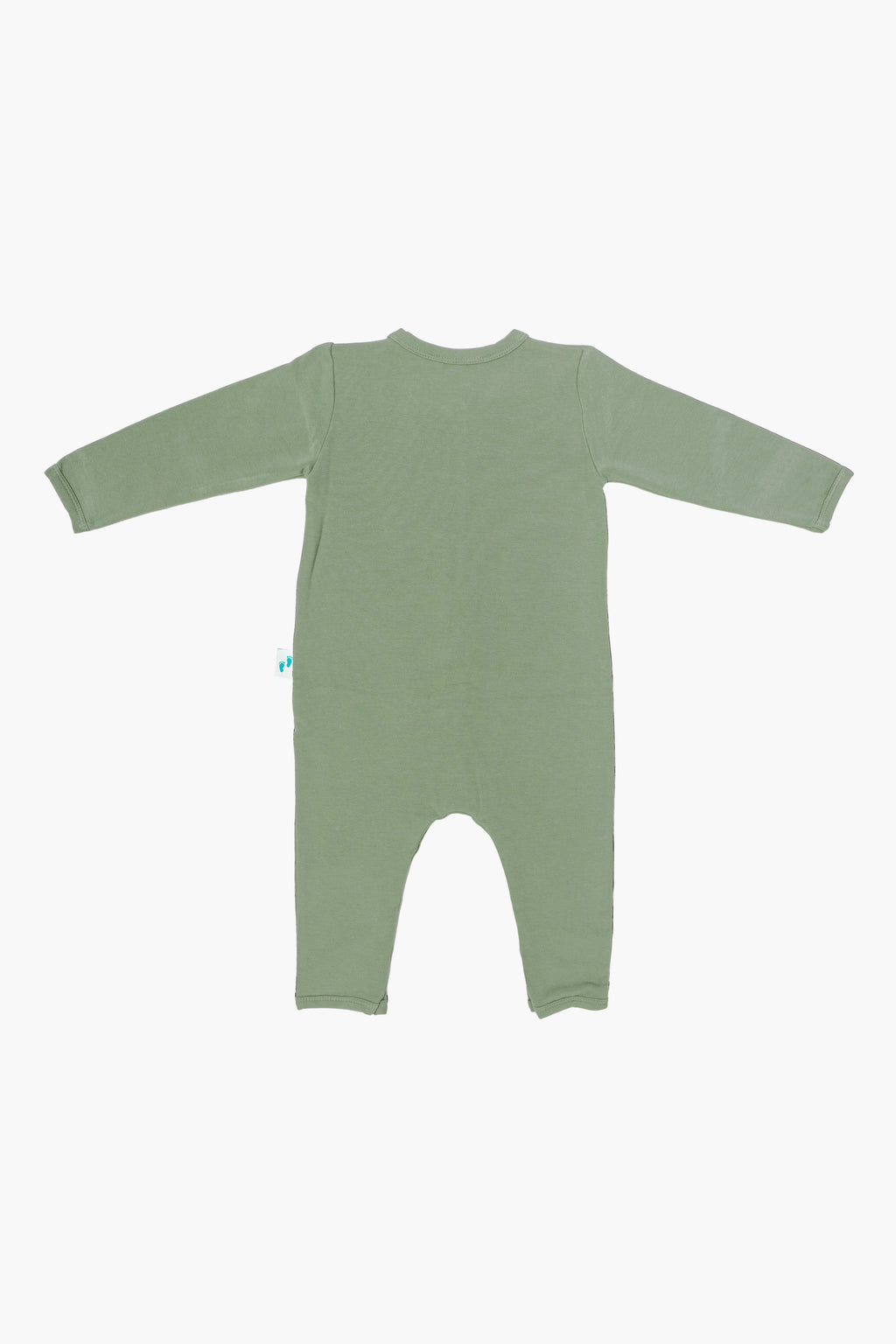 Bebek Çıtçıtlı Tulum Yeşil - Pamuklu Arı Nakışlı 0-24 Ay | Little's World