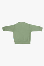 İçi şardonlu mint bebek eşofman - arka görünüm