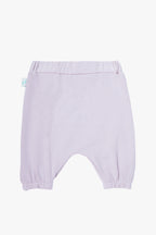 İçi şardonlu lavanta bebek eşofman - arka görünüm