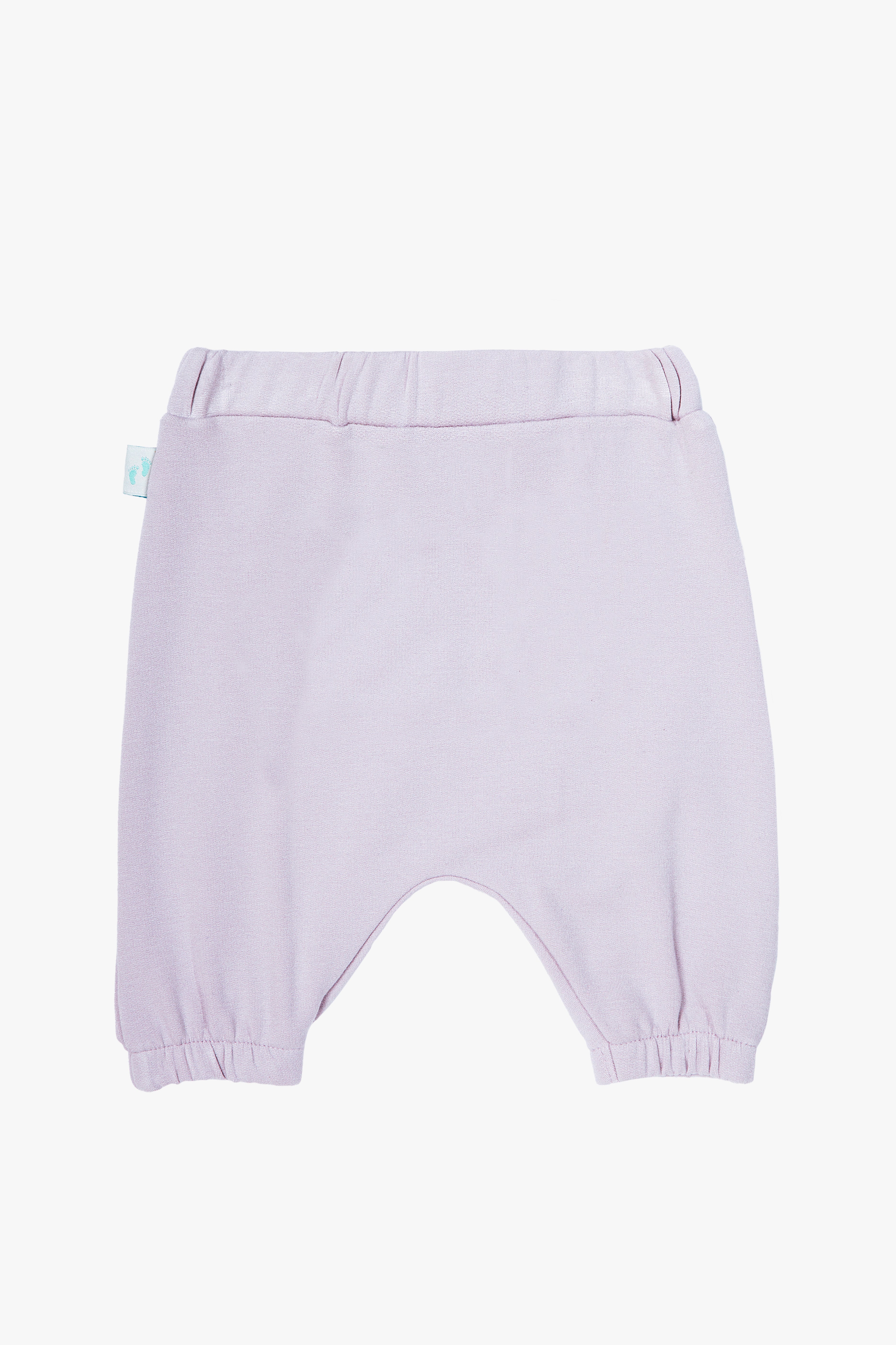 İçi şardonlu lavanta bebek eşofman - arka görünüm