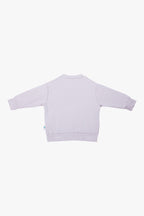 İçi şardonlu lavanta bebek eşofman - arka görünüm