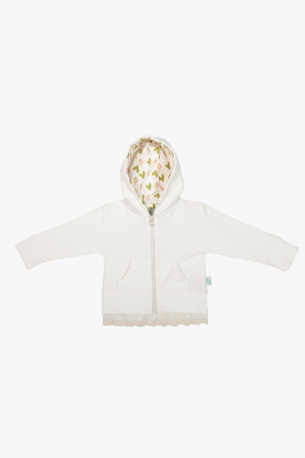 Pamuklu bebek eşofman seti - detay görünümü