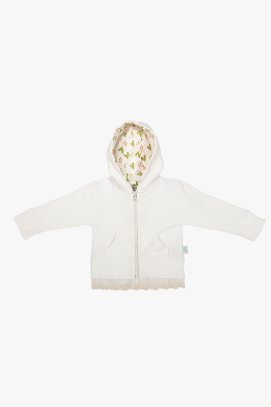 Pamuklu bebek eşofman seti - detay görünümü