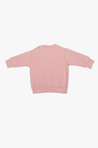 İçi şardonlu pudra bebek eşofman - arka görünüm