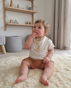 Sıvı Geçirmez Bebek Önlük Simya Silver Birch
