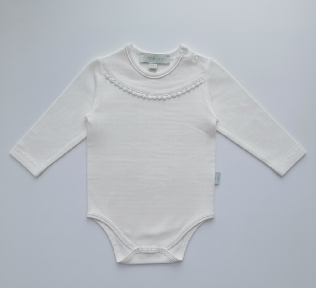 İkili Bebek Body Tişört Takımı Ekru - Pamuklu 0-24 Ay | Little's World